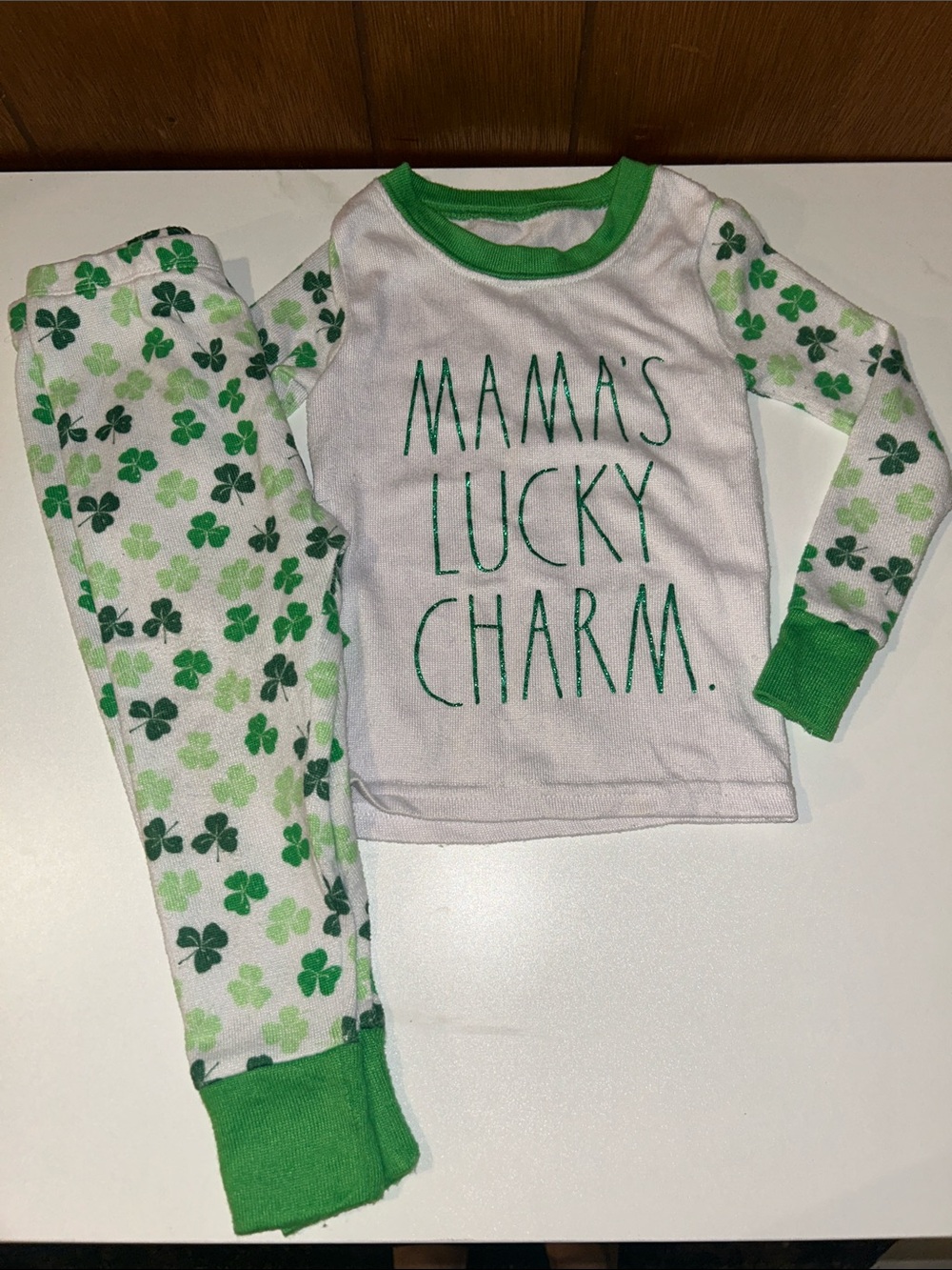 3/$25 Rae Dunn | St Patrick’s Pajama Set